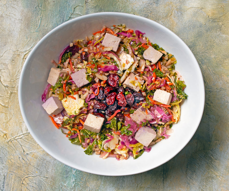 Cruciferous Crunch Strata Salad Jar