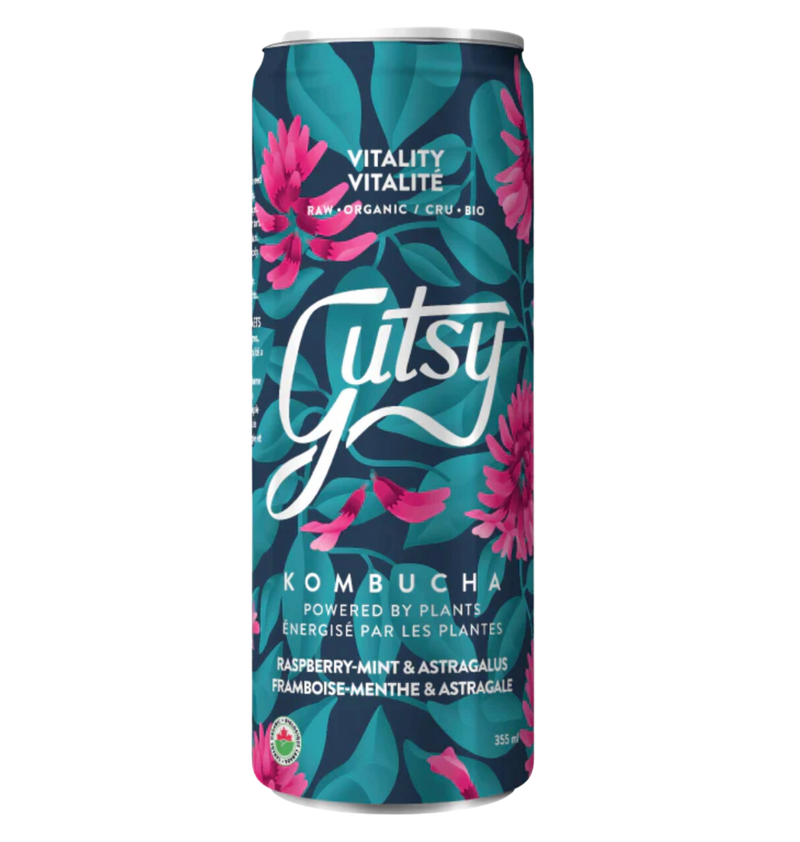 Vitality Kombucha - Raspberry, Mint & Astragalus