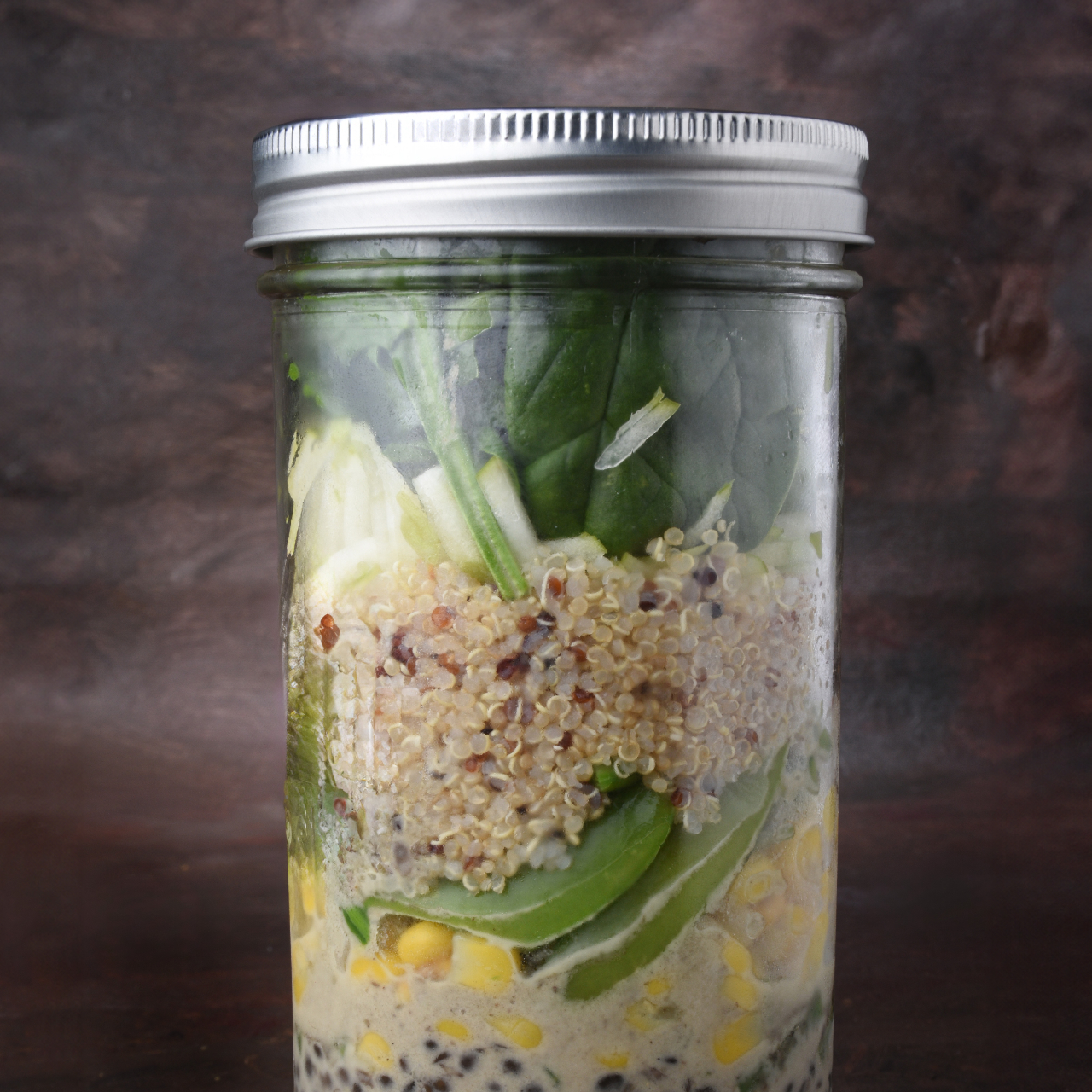 Strata Salad Jars – Apothecary Kitchen