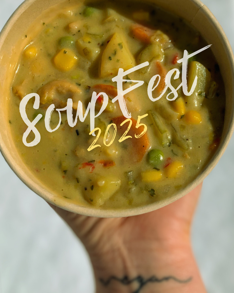 Roasted Chick’un Pot Pie Soup Jar