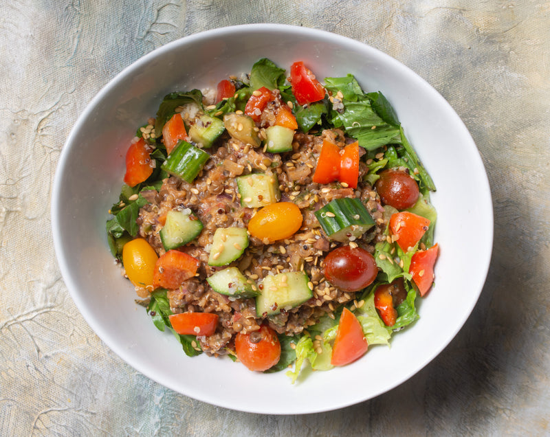 Taco-bout It Strata Salad Jar