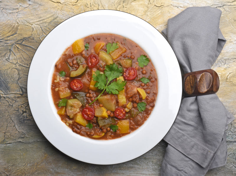 Ratatouille Inspired French Lentil Soup Jar