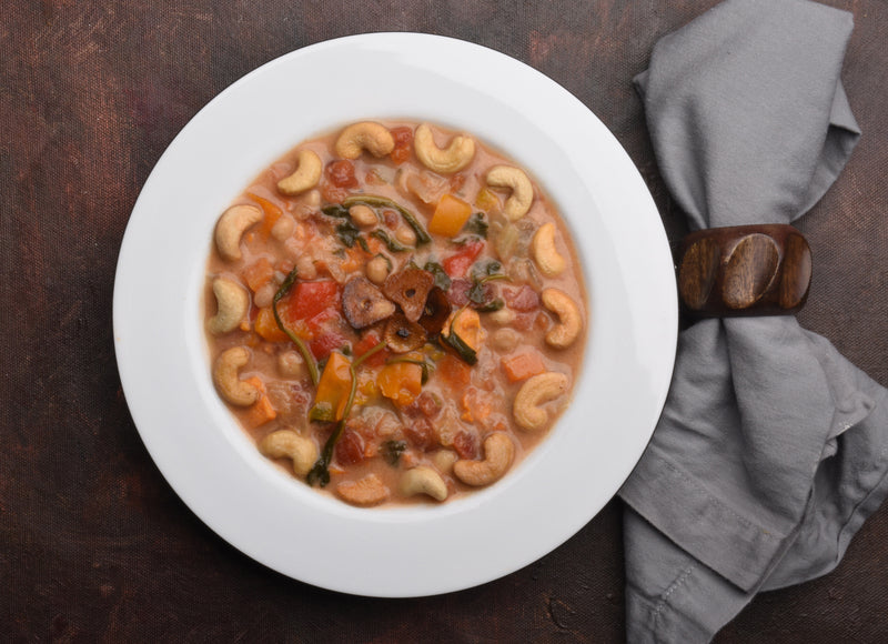 Spiced Rustic Creamy Vegetable Soup Jar