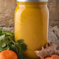 Coriander Carrot Orange Ginger Soup Jar