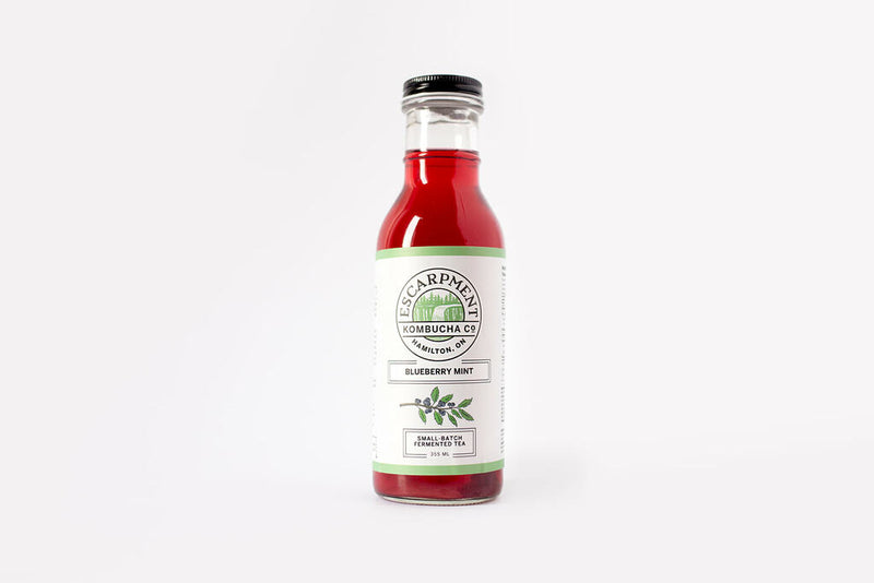 Blueberry Mint Escarpment Kombucha