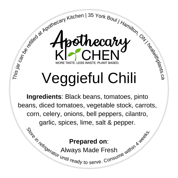 Veggieful Chili Jar
