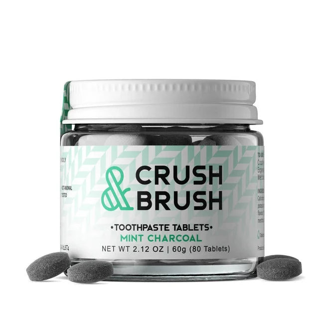 Crush & Brush | Charcoal Mint JAR