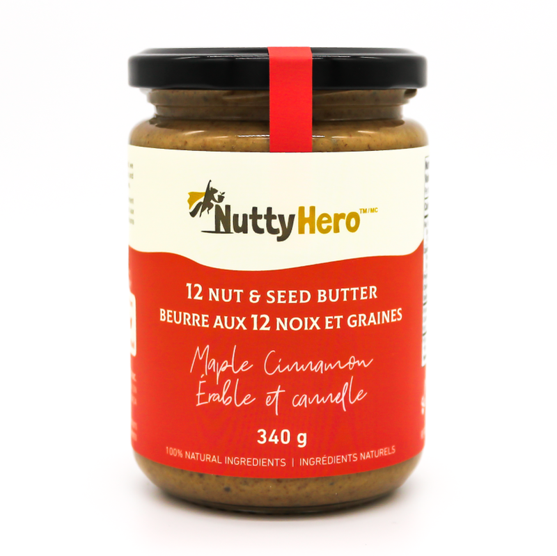 NuttyHero Maple Cinnamon (340g)
